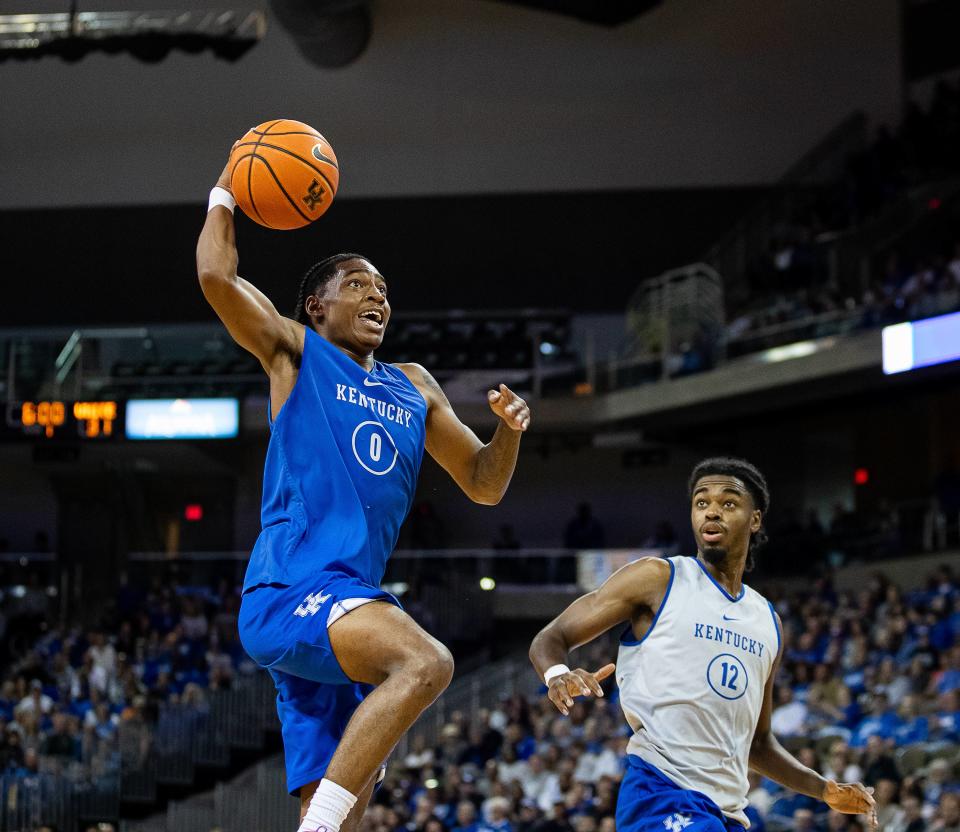 Kentucky guard Robert Dillingham is a pure scorer who should boost bench production.
