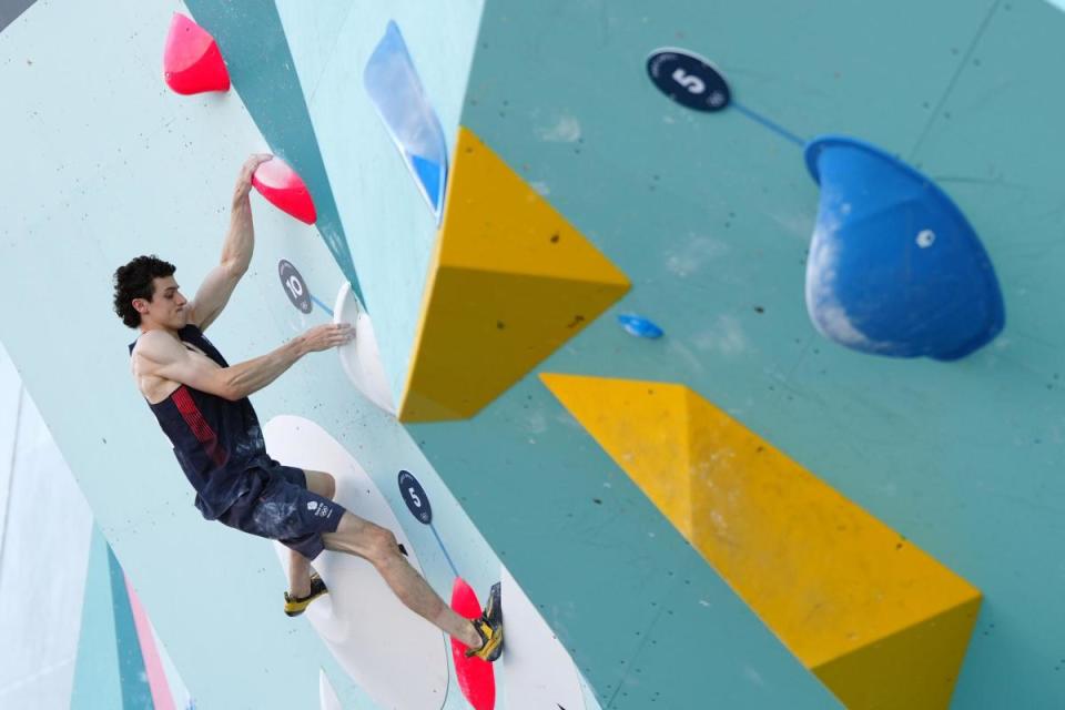 Hamish McArthur qualifies for rock climbing final Yahoo Sport