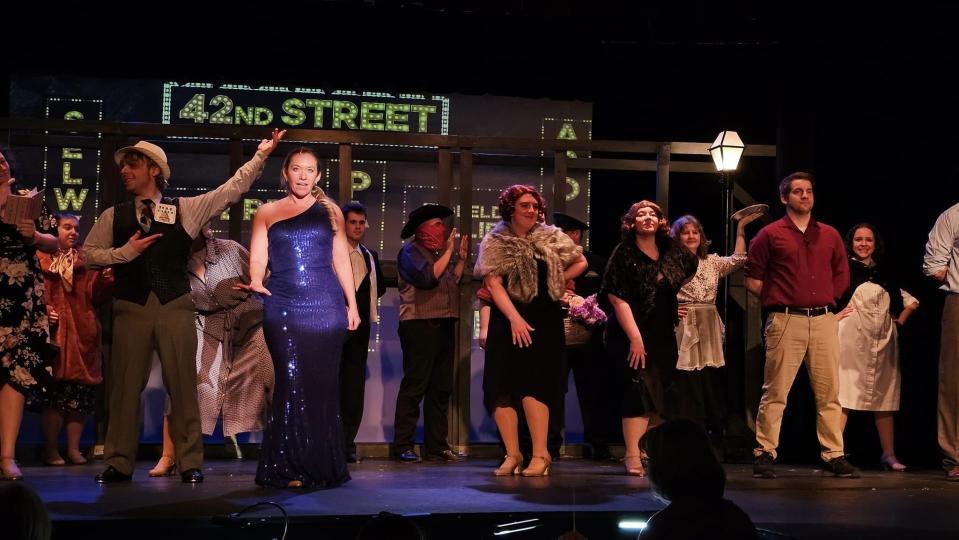 Fremont Community Theatre will host "42nd Street" on April 26, 27 and 28 and May 4, 5, and 6.