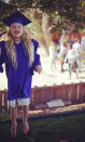 <p>Jessica Simpson’s daughter, Maxwell, was jumping for joy at her preschool graduation on June 14. The barefoot babe, 5, keeps her mama on her toes, the singer-turned-fashionista noted,“Someone is excited for kindergarten! How do all you moms do it? I need help.” (Photo: <a rel="nofollow noopener" href="https://www.instagram.com/p/BVVWJz5AwuN/?taken-by=jessicasimpson&hl=en" target="_blank" data-ylk="slk:Jessica Simpson via Instagram;elm:context_link;itc:0;sec:content-canvas" class="link ">Jessica Simpson via Instagram</a>)<br></p>