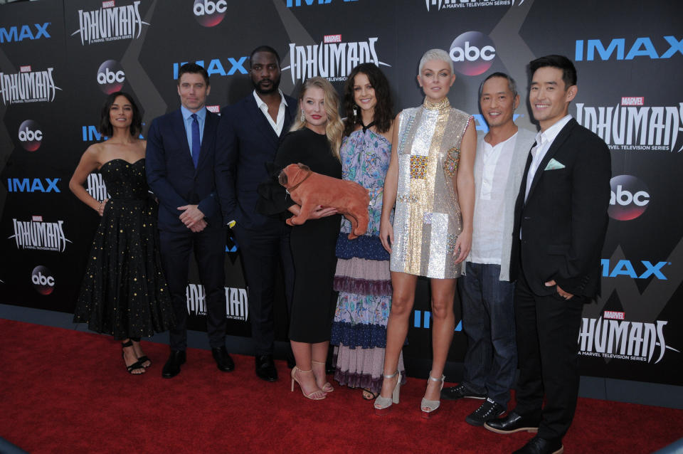 IMAX ''Marvel's Inhumans'' World Premiere held at Universal Citywalk in Universal City.