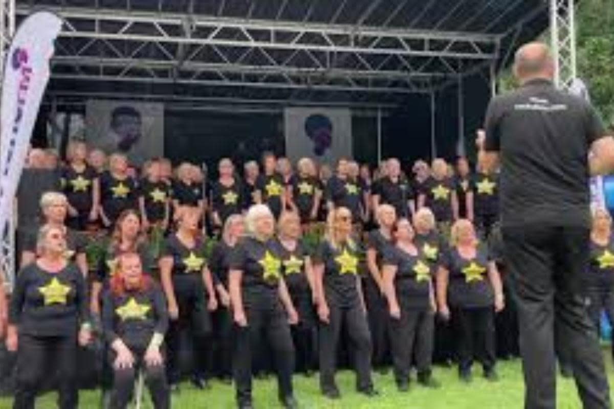 The Rock Choir will perform at Vivary Park <i>(Image: Contributed)</i>