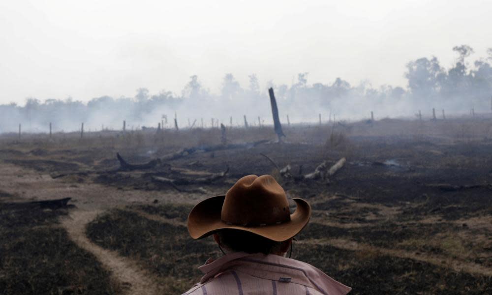 <span>Photograph: Ricardo Moraes/Reuters</span>