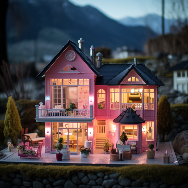 Barbie's Dreamhouse In 35 Countries Around The World AI