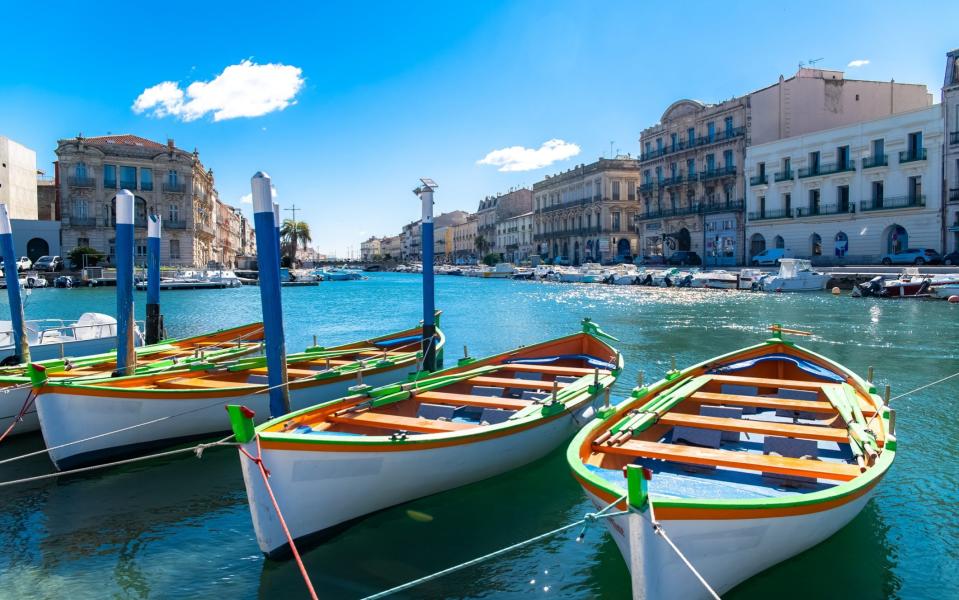 Sète is a good base in the Languedoc - PASCALE GUERET/GETTY