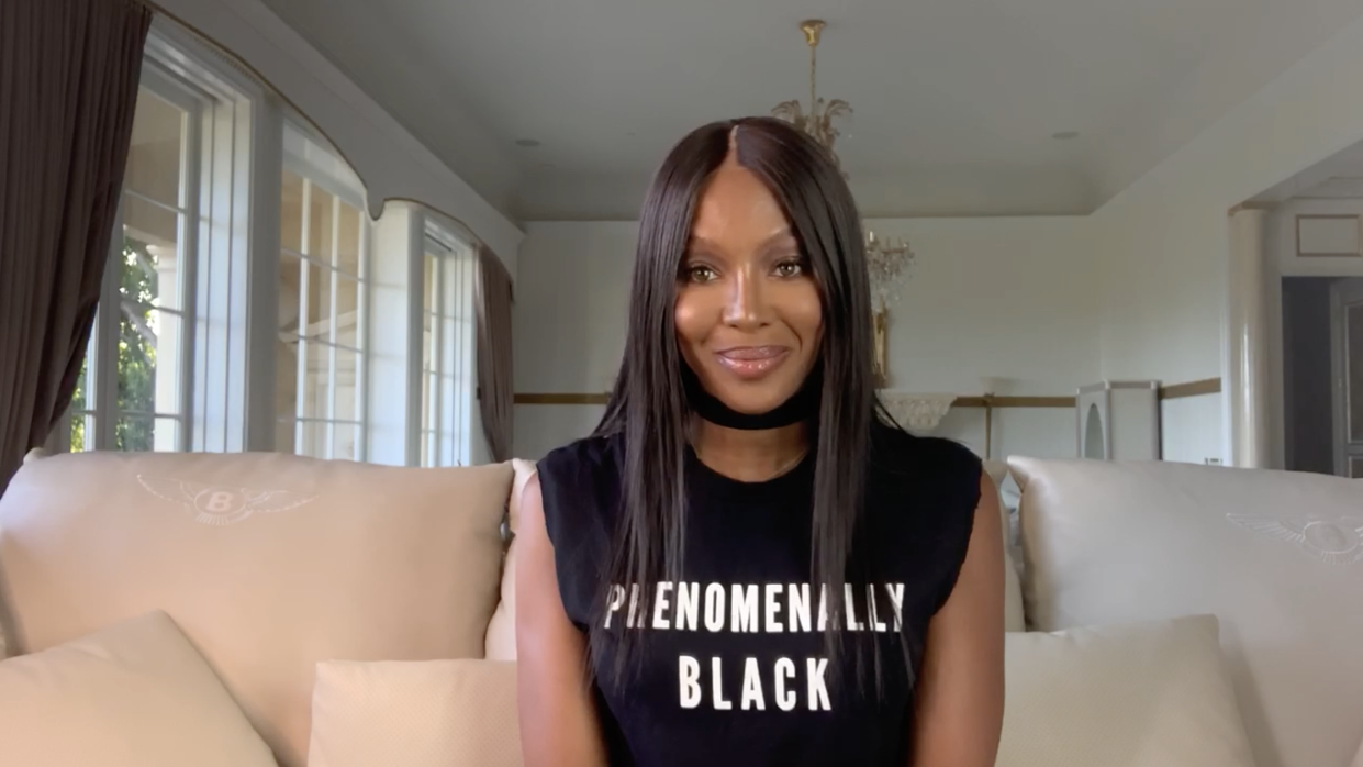 Naomi Campbell opens Paris Haute Couture Week with a video message. (PHOTO: HCM)