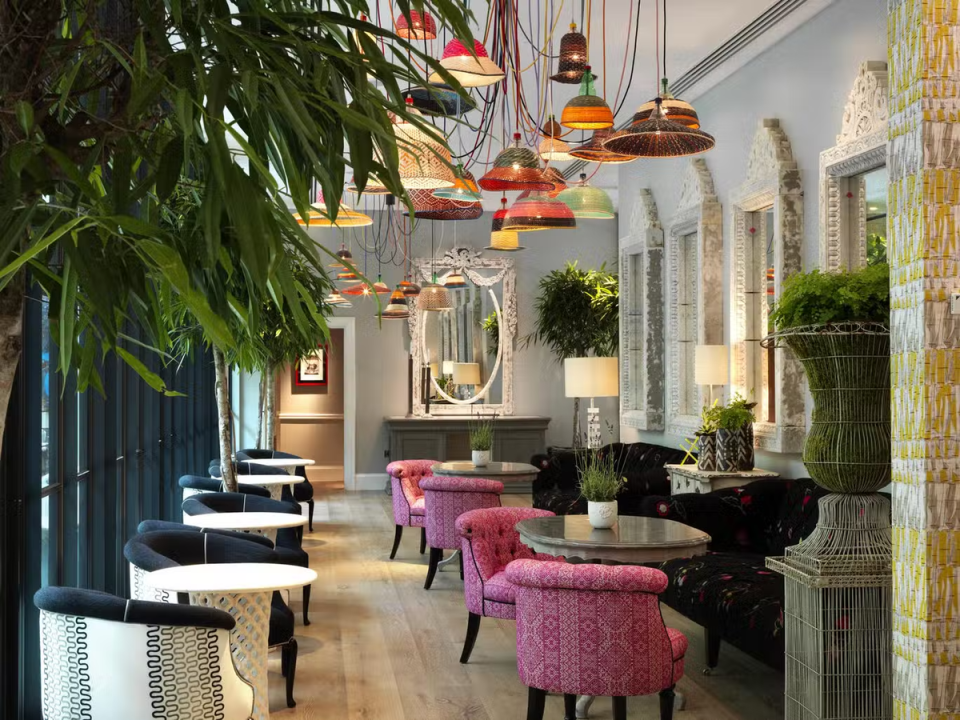 The orangery at Ham Yard Hotel is ideal for afternoon tea (Ham Yard)