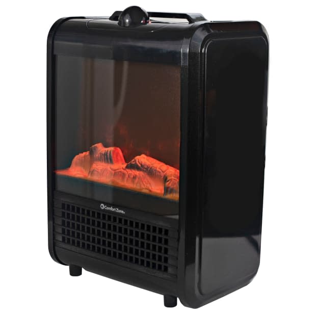 <p>Keep warm and cozy even through the coldest of days with this portable fireplace heater that delivers reliable heating effects for mid-sized rooms or office spaces.</p><p><strong><a href="https://go.skimresources.com?id=113896X1572730&xs=1&url=https%3A%2F%2Fwww.walmart.com%2Fip%2FComfort-Zone-Mini-Electric-Fireplace-Spa%2F795126566&sref=parade.com%2Fshopping%2Fbest-gifts-under-100" rel="noopener" target="_blank" data-ylk="slk:Comfort Zone Mini Electric Fireplace Spa, $39.92 at Walmart;elm:context_link;itc:0;sec:content-canvas" class="link ">Comfort Zone Mini Electric Fireplace Spa, $39.92 at Walmart</a></strong></p><p>Walmart</p>