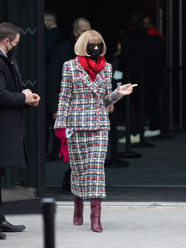 Anna Wintour was also in attendance.  (Photo: Arnold Jerocki via Getty Images)