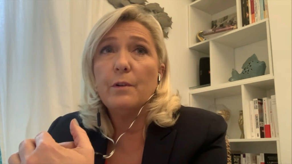 Marine Le Pen, le vendredi 30 octobre 2020 - BFMTV