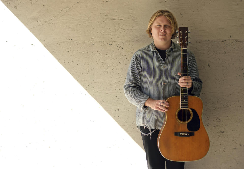 Ty Segall poses for a portrait, Friday, Nov. 17, 2023, in Los Angeles. (AP Photo/Chris Pizzello)