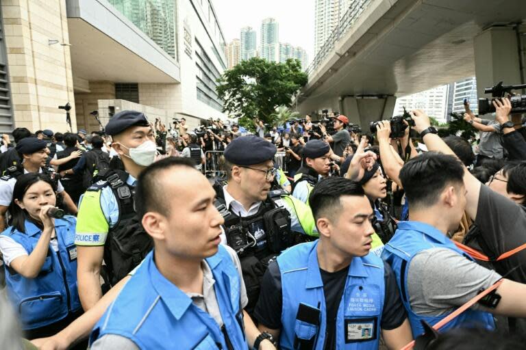 14名香港泛民主派 遭判顛覆國家政權罪名成立