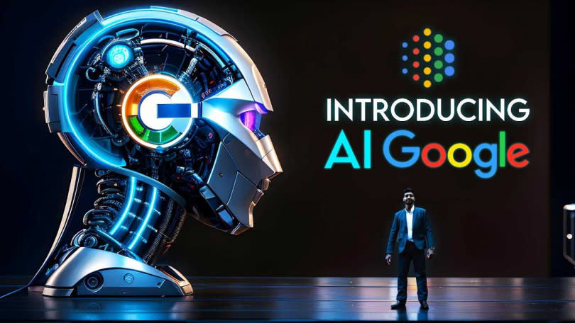 谷歌、亞馬遜等廠也積極研發自有AI晶片，台積電將是主要代工廠。（圖／翻攝自AI Revolution YT）