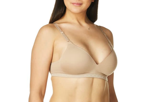 Warner's Cloud 9 Wireless Bra In Mauve