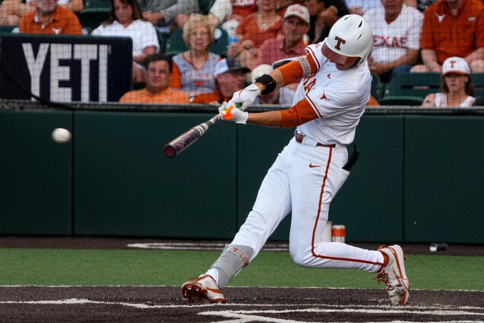 Texas star Jared Thomas will lead the Horns into the first round of the Big 12 Tournament against Texas Tech on Tuesday. The Horns need to win the tournament to keep their remote hopes of earning a regional host bid alive. Texas last won the conference tourney in 2015.