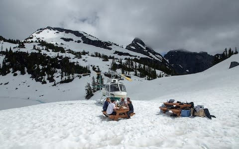 ice kayaking, rockies, canada