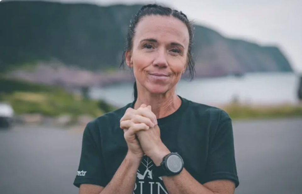 Tanya Joy has always used trail running as a way to deal with her mental health. She says getting out for a run is like medicine for her. (Courtesy: CBC News)