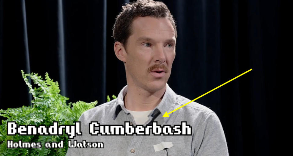 Benadryl Cumberbash "Holmes and Watson"