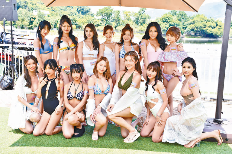 ■14位Summer Girls昨日參與錄影節目。