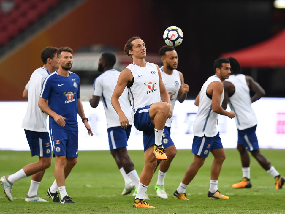 Chelsea get their pre-season preparations under way against rivals Arsenal: Getty