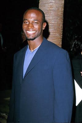 Taye Diggs at the Egyptian Theater premiere of Artisan's The Way of the Gun