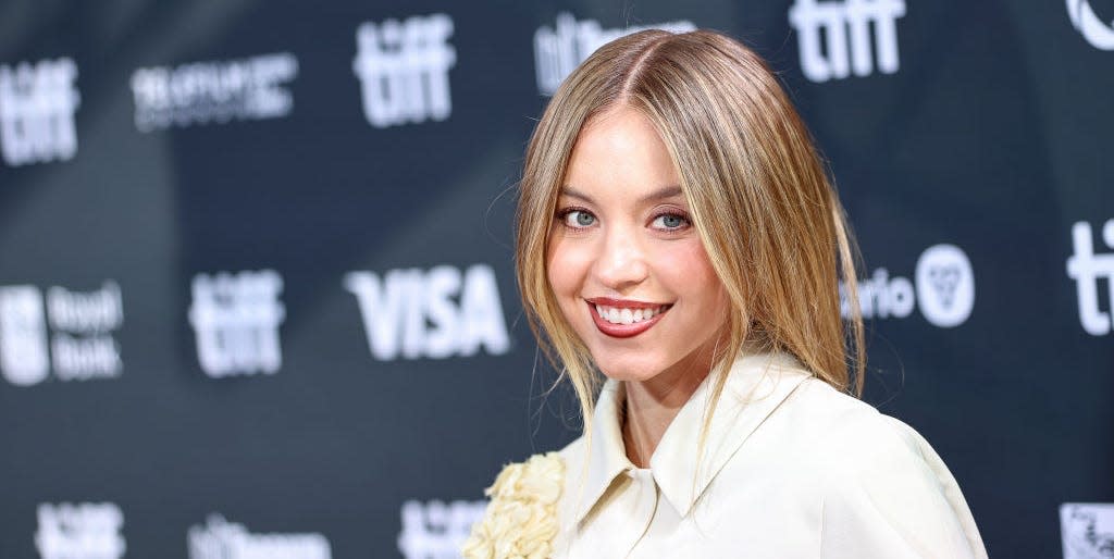 toronto, canada september 7 sydney sweeney attends the premiere of eden during the 2024 toronto international film festival at roy thomson hall on september 7, 2024 in toronto, canada photo by mert alper dervisanadolu via getty images