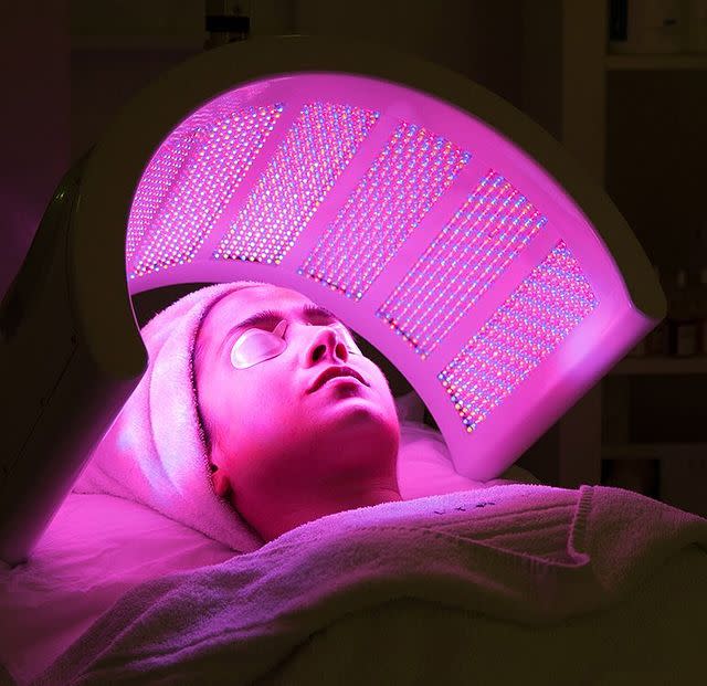 <p>If you associate facials with a mix of creams, gels, peels and pricking, then think again. LED light therapy is an increasingly popular treatment used to replenish to revitalise skin – and EF Medispa are leaders in the field. It’s a non-invasive process, so if you’re against chemicals and needles then this should appeal. Different frequencies of light address different concerns, be it acne, dry, sun damage or sagging skin. An extremely thorough consultation will help you decide what type of treatment you need, after which you’ll leave with a prescription of what steps you need to take next in terms of your skin. The LED Luminous Lift, a deeply relaxing treatment, can either be done on its own or part of a wider, more traditional massage-based facial, and we’d certainly recommend reaping the benefits of a combination of the two. We went for 20-30 minutes of LED light exposure teamed with a 45-minute more conventional creamy, massage-based facial. Your skin will be left feeling plumper, soft and glowing.</p><p><a href="https://efmedispa.com/light-treatments" rel="nofollow noopener" target="_blank" data-ylk="slk:EF Medispa;elm:context_link;itc:0;sec:content-canvas" class="link ">EF Medispa</a>, 193 King's Rd, Chelsea, SW3 5EB, £150 for 45 minutes</p><p><a href="https://www.instagram.com/p/BYswv9rBoqH/?taken-by=efmedispa" rel="nofollow noopener" target="_blank" data-ylk="slk:See the original post on Instagram;elm:context_link;itc:0;sec:content-canvas" class="link ">See the original post on Instagram</a></p>