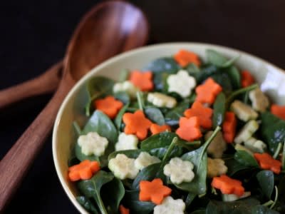 Toddler-Friendly Spinach Salad