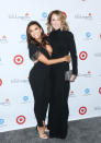<p>Huffman reunited with her former <i>Desperate Housewives </i>co-star at the <a rel="nofollow noopener" href="http://www.evalongoriafoundation.org/about" target="_blank" data-ylk="slk:Eva Longoria Foundation’;elm:context_link;itc:0;sec:content-canvas" class="link ">Eva Longoria Foundation’</a>s annual dinner in Beverly Hills. The organization helps Latinas empower themselves through education and entrepreneurship. (Photo: FilmMagic) </p>