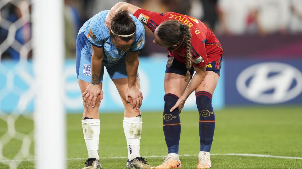 Bronze had been at fault for Spain's winning goal. - Julieta Ferrario/SOPA Images/LightRocket/Getty Images