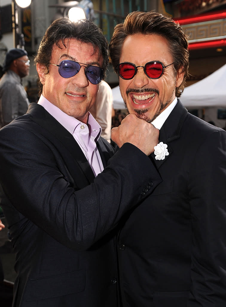 Robert Downey Jr. at the ‘Iron Man 2’ Premiere (2010)