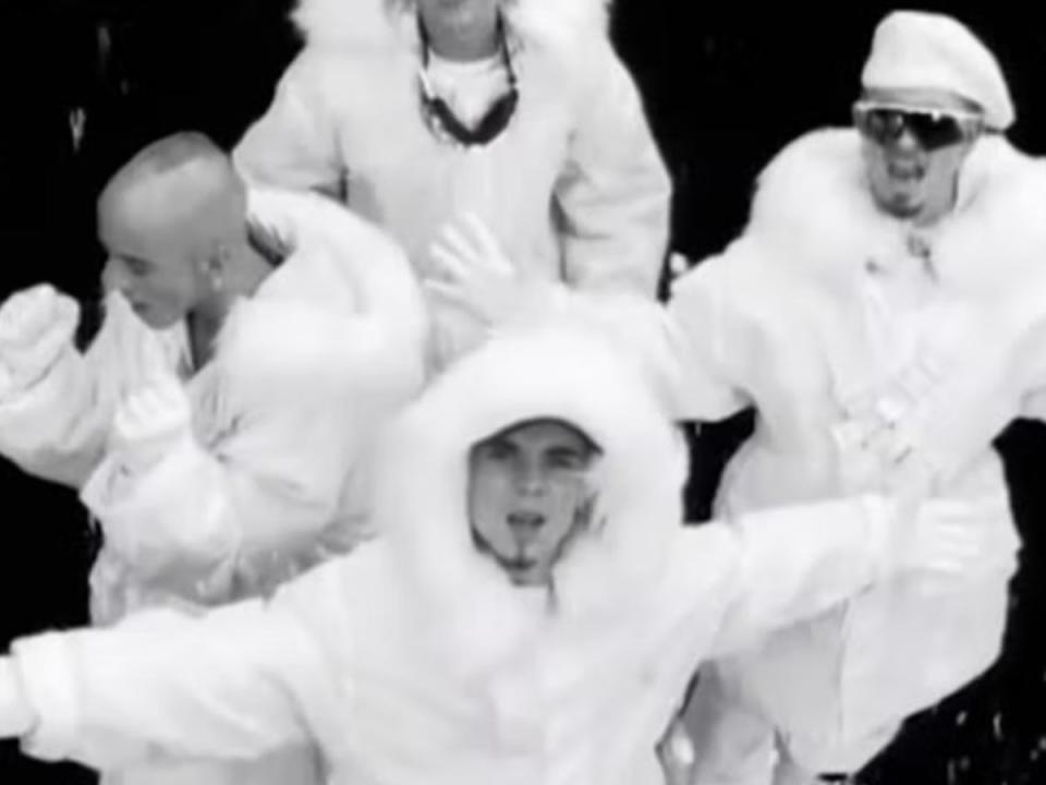 The music video for East 17 ‘Stay Another Day’ (YouTube)