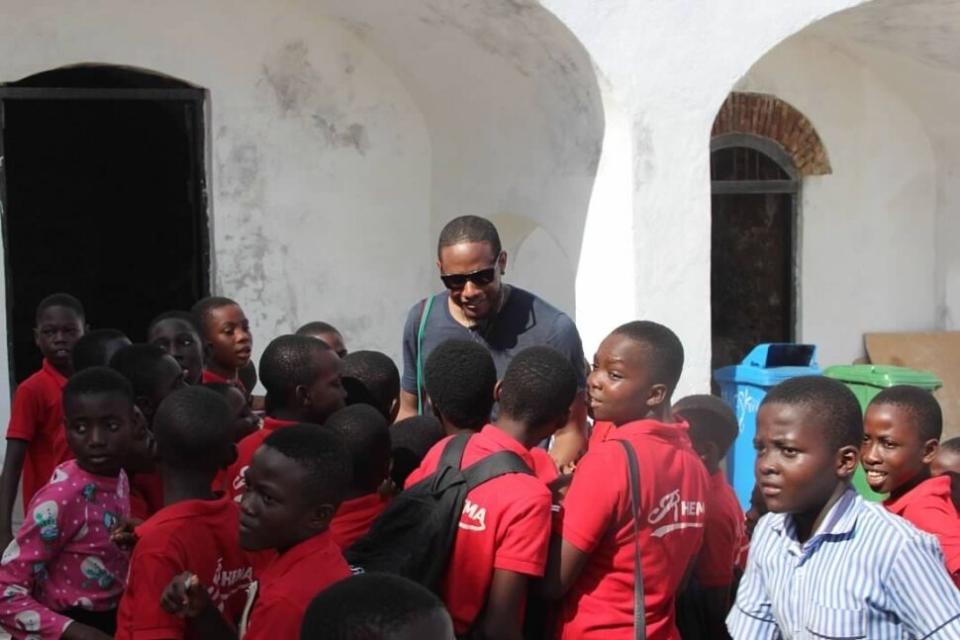 Eric Garvin Jr Working Volunteering