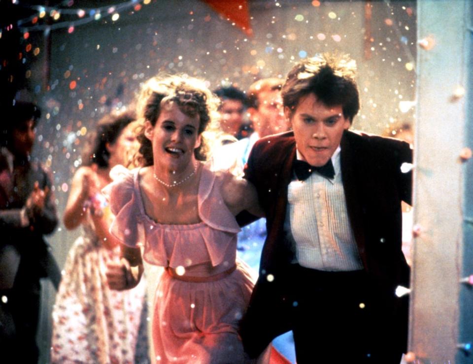 Kevin Bacon stars in ‘Footloose’ alongside Lori Singer in 1984. ©Paramount/Courtesy Everett Collection