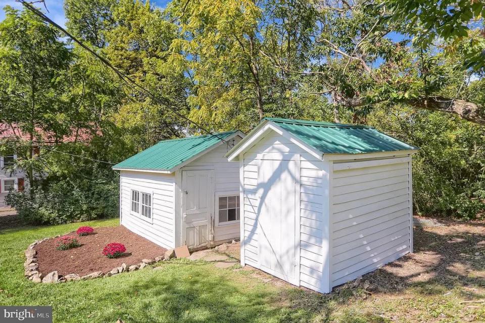 A look at two backyard buildings at 830 Henszey St. in Lemont. Photo shared with permission of the home’s listing agent, James Bradley of Keller Williams Advantage Realty. Provided