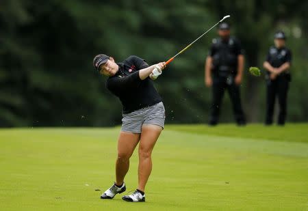 Britain Golf - RICOH Women's British Open 2016 - Woburn Golf & Country Club, England - 31/7/16 Thailand's Ariya Jutanugarn during her fourth round Action Images via Reuters / Andrew Couldridge Livepic