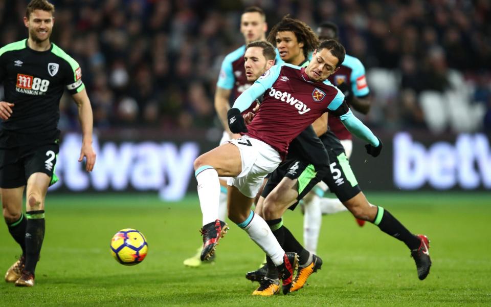 Javier Hernandez came off the bench to score against Bournemouth on Saturday - Getty Images Europe