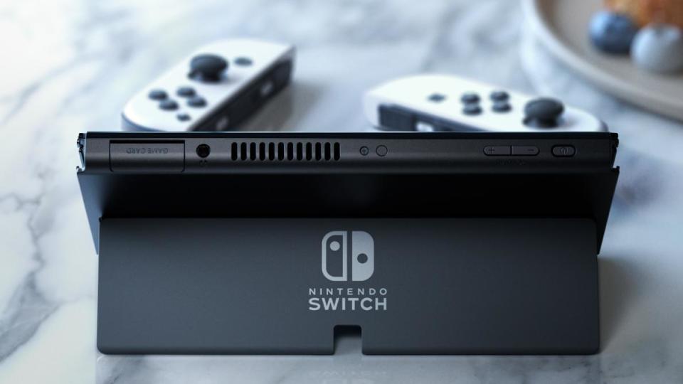 Así luce el Nintendo Switch OLED