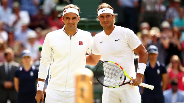 Federer to Nadal: A few months ago, we were both on crutches!