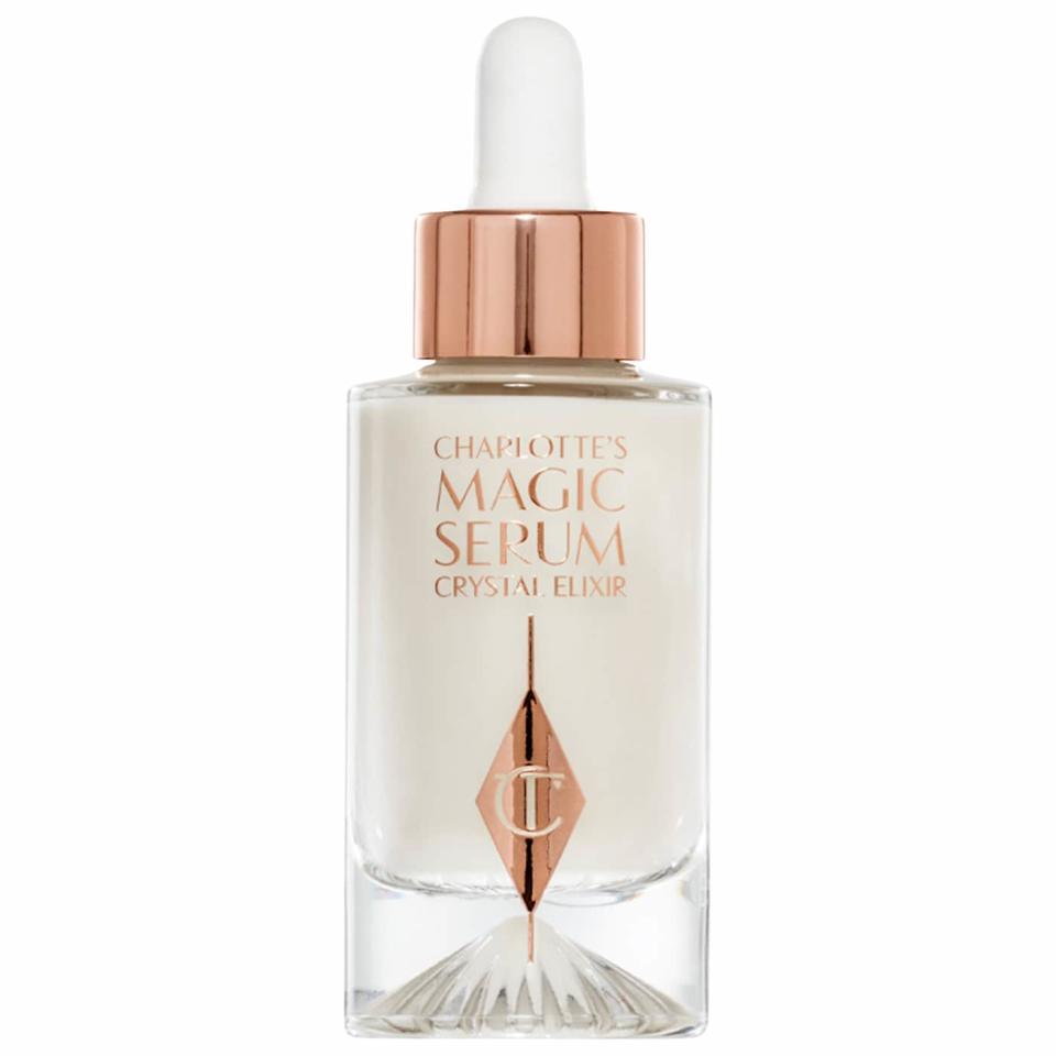 <p><a href="https://go.redirectingat.com?id=74968X1596630&url=https%3A%2F%2Fwww.sephora.com%2Fproduct%2Fcharlotte-tilbury-magic-serum-crystal-elixir-P458755&sref=https%3A%2F%2Fwww.bestproducts.com%2Fbeauty%2Fg44706794%2Fface-serum%2F" rel="nofollow noopener" target="_blank" data-ylk="slk:Shop Now;elm:context_link;itc:0;sec:content-canvas" class="link ">Shop Now</a></p><p>Charlotte's Magic Serum Crystal Elixir</p><p>sephora.com</p><p>$80.00</p>