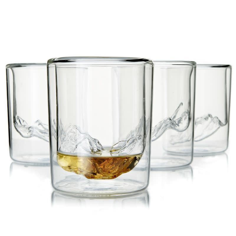 Grand Tetons Glasses - Set of 4