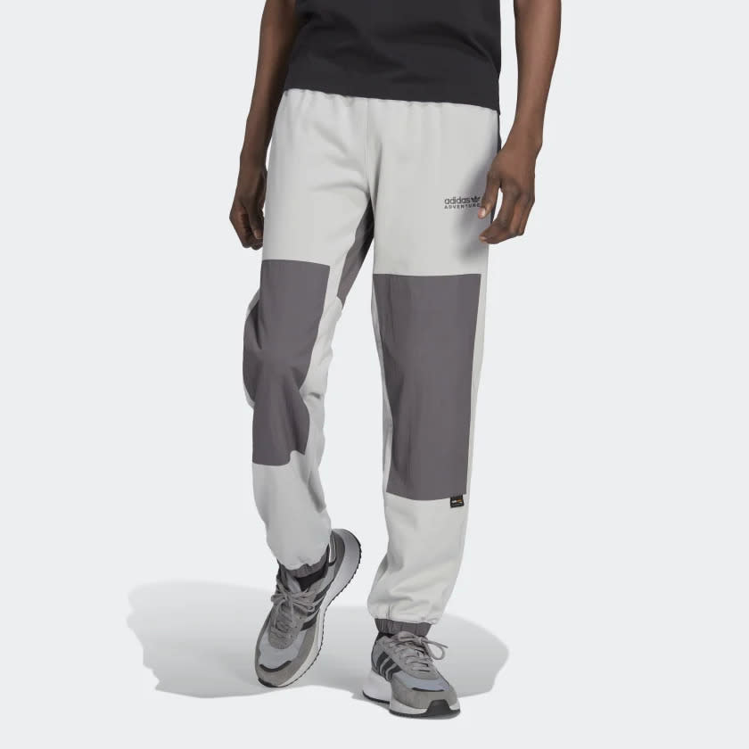 Adidas Adventure Winter Fabric Mix Track Pants. Image via Adidas.