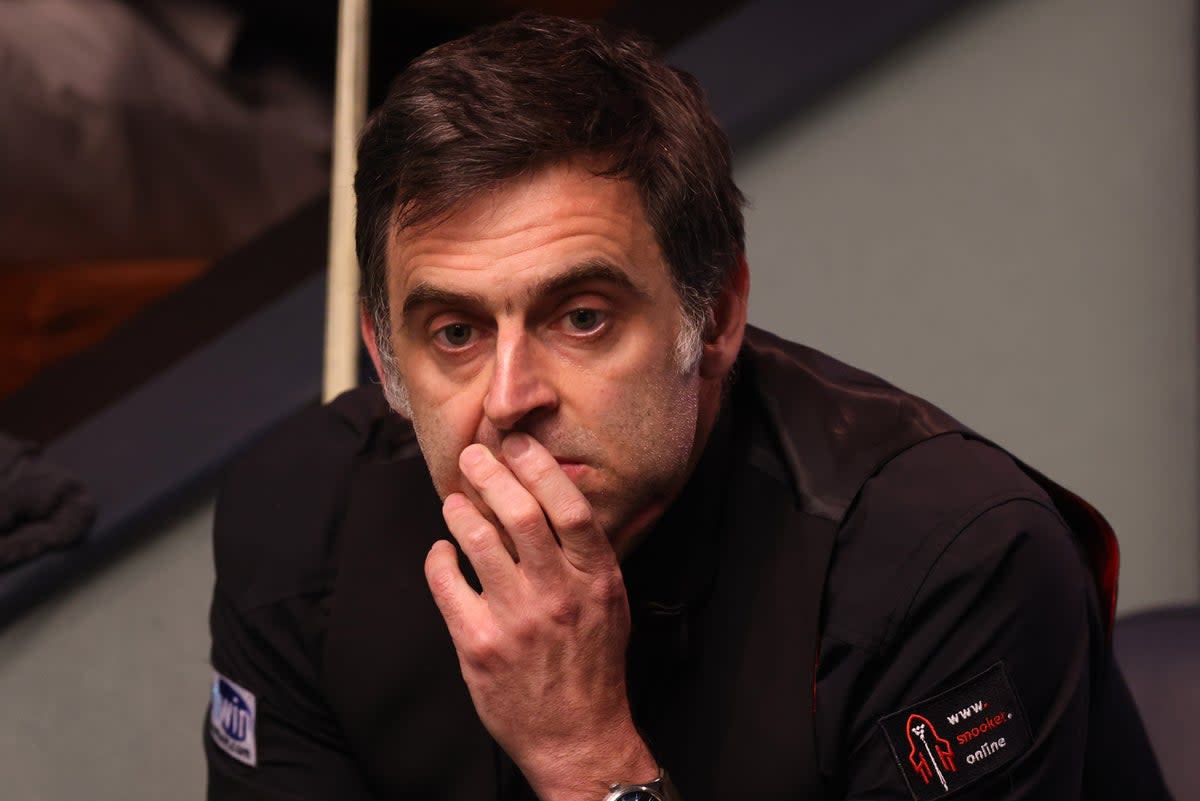 Shock exit: Ronnie O’Sullivan has been ousted from the World Snooker Championship  (Getty Images)