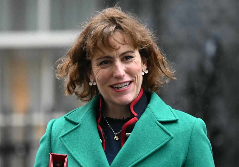 Health secretary Victoria Atkins. The Department of Health and Social Care says: ‘Discrimination, sexual harassment or misconduct of any kind is unacceptable’ (AFP/Getty)