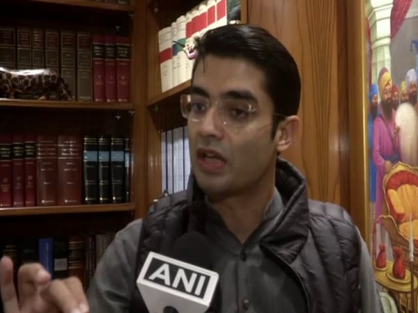 Congress spokesperson Jaiveer Shergill speaking to ANI in New Delhi on Saturday.