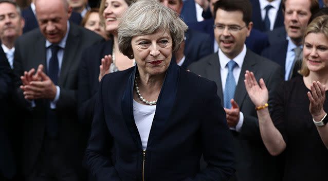 Theresa May becomes the first female UK Prime Minister since Margaret Thatcher. Photo: Getty Images