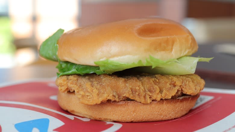 Wendy's Chicken sandwich