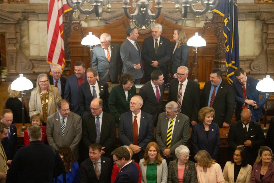 Democrats have identified an initial set of races they want to win in 2024 elections to break the Republican supermajorities in the Kansas Statehouse.