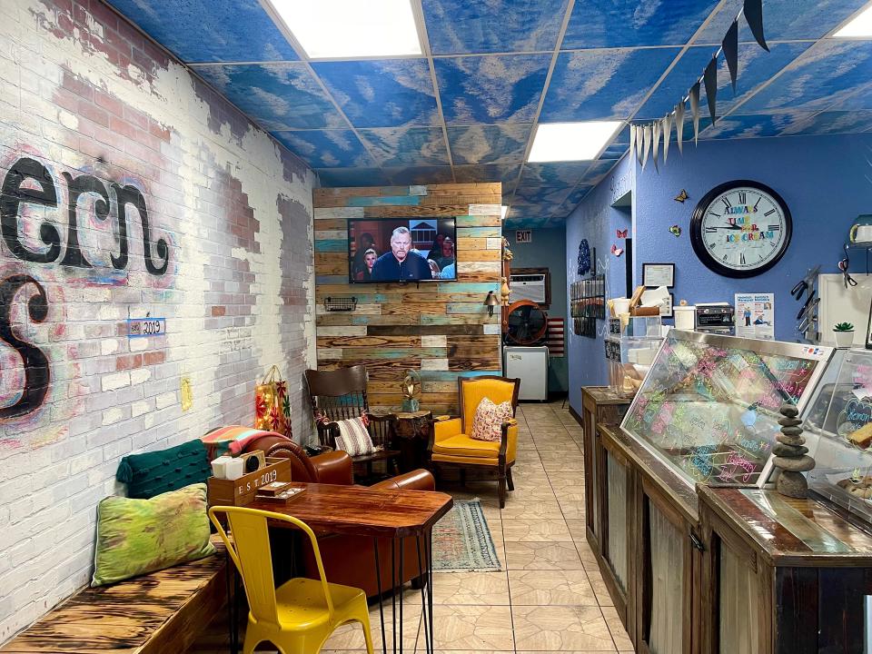 A look inside TG Southern Scoops ice cream shop in South Daytona.