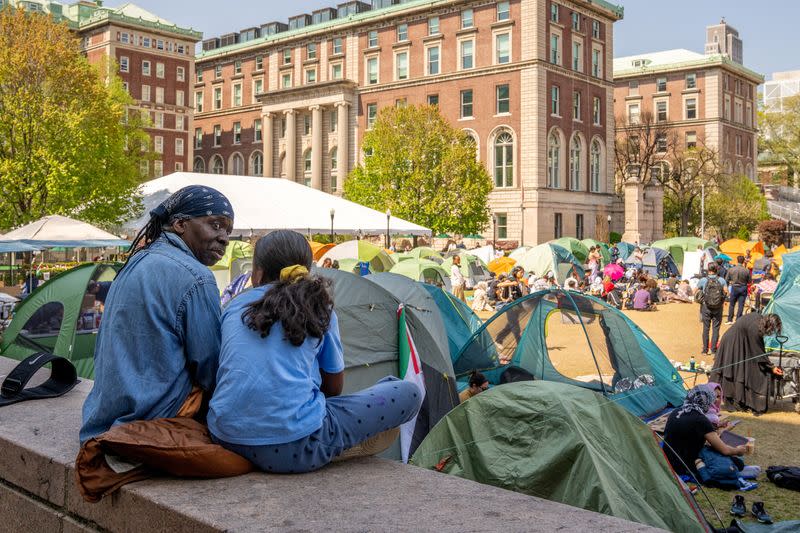Columbia University Encampment Continues